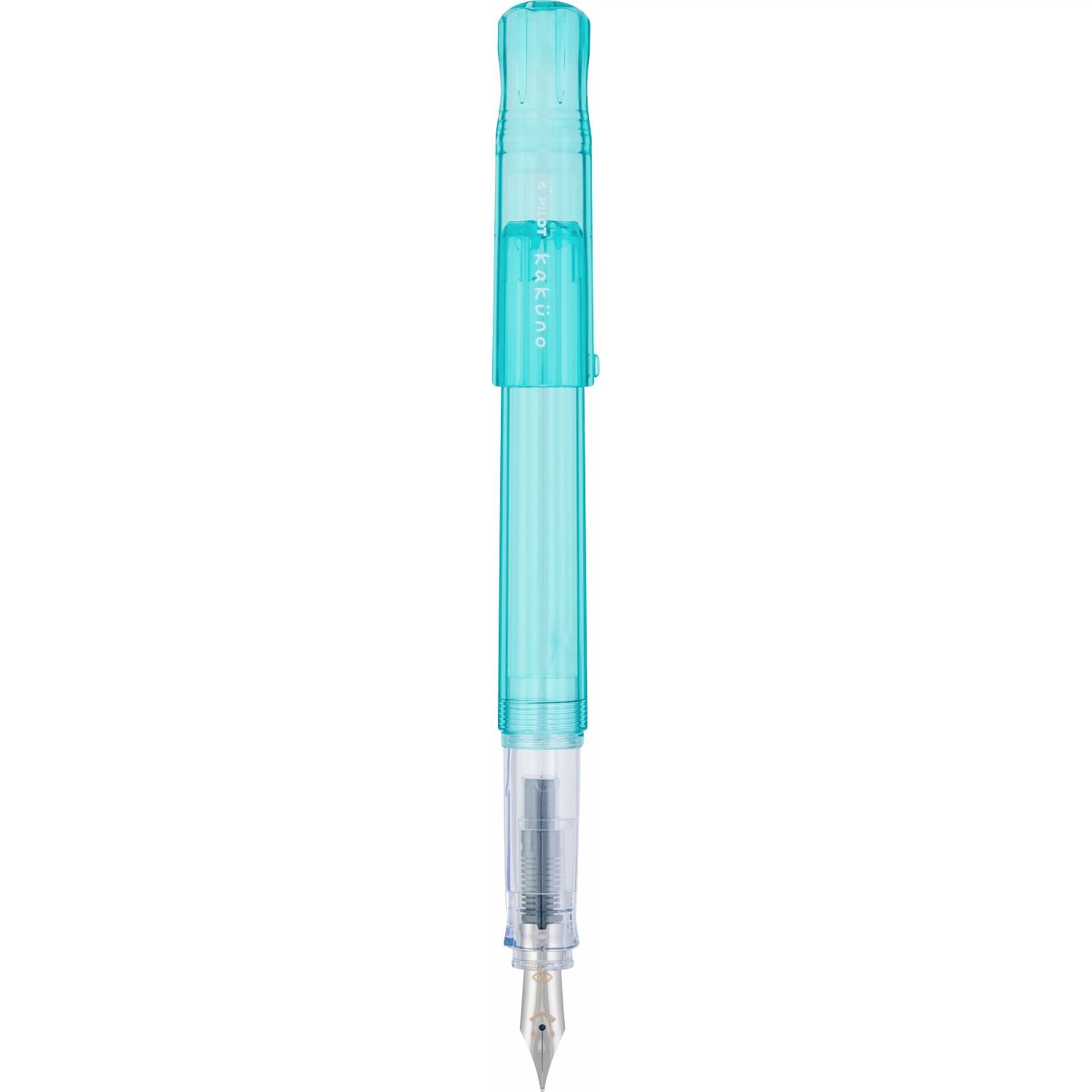 Pilot Kakuno Fountain Pen - Clear Aqua