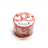 Kamiiso - Kimono Beauty Cherry Blossom Rabbit Japanese Washi Tape