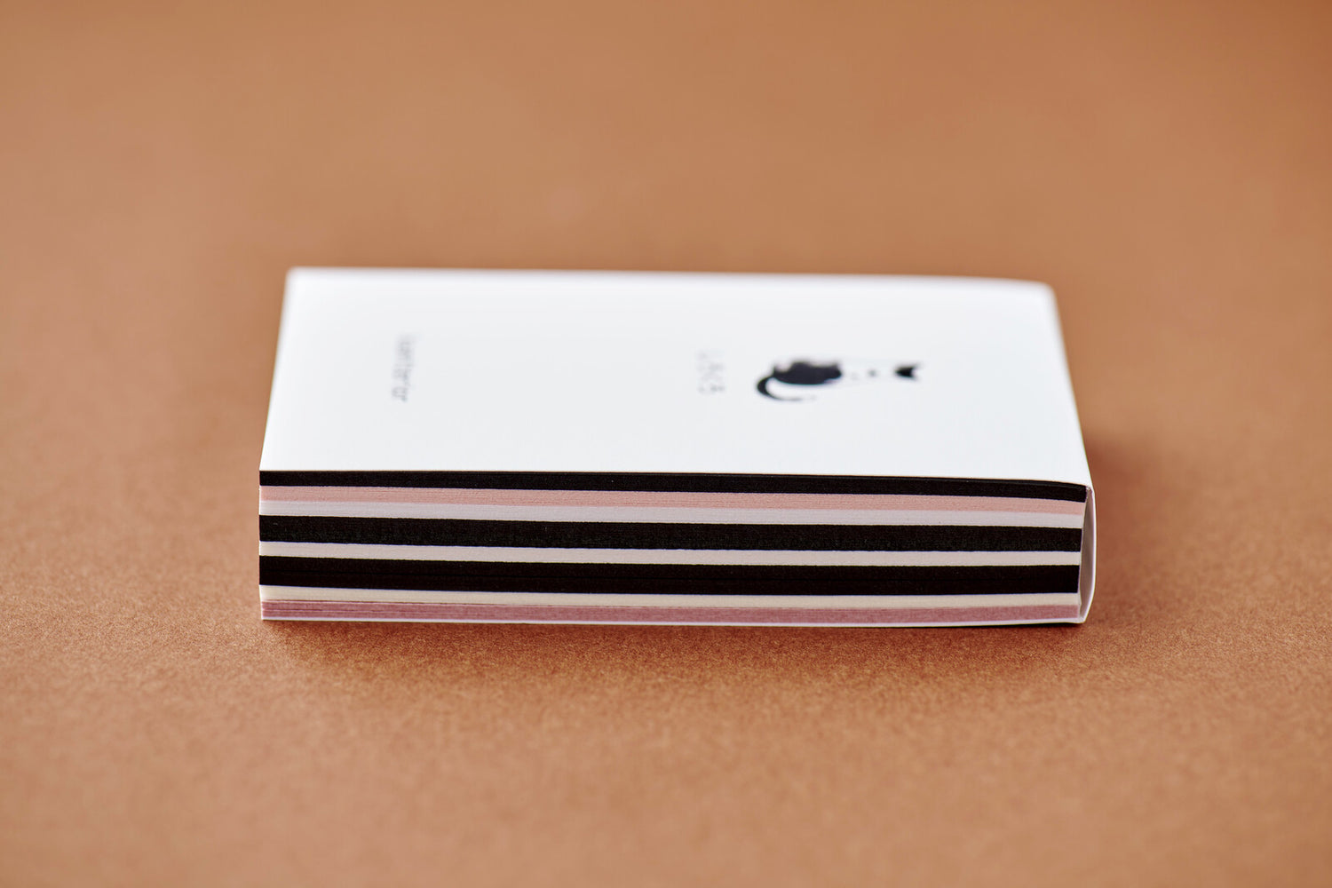 Kamiterior Memoterior Mini Paper Pad Cats - Black & White