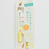 Kanmido Maco Washi Tape Holder - Pastel Yellow
