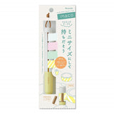 Kanmido Maco Washi Tape Holder - Pastel Yellow