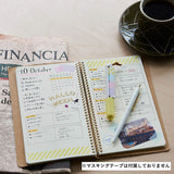 Kanmido Maco Washi Tape Holder - Pastel Yellow