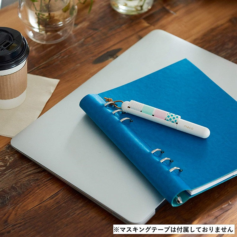 Kanmido Maco Washi Tape Holder - White