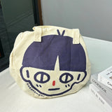 Karepango Haya: Large Zipper Tote Bag

Our signature tote bag with a signature face. Stand out with true character. Zipper closure on top.