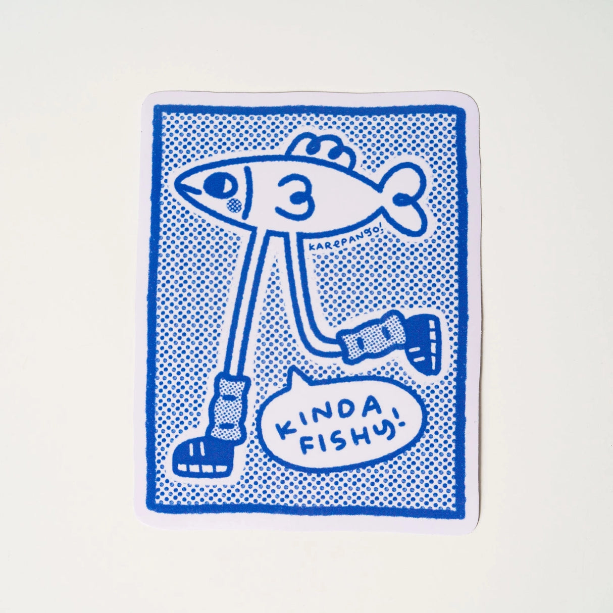 8 classic Karepango stickers, with an average of 100mm dimensions.&nbsp;