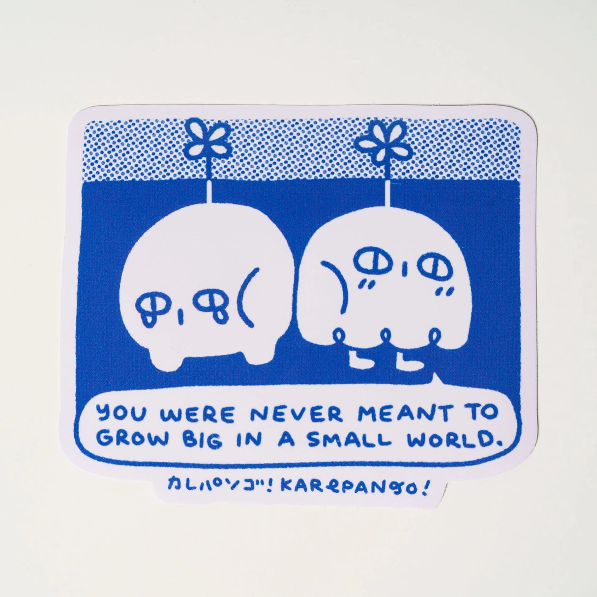 8 classic Karepango stickers, with an average of 100mm dimensions.&nbsp;