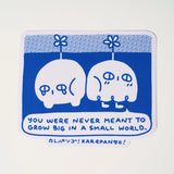 8 classic Karepango stickers, with an average of 100mm dimensions.&nbsp;