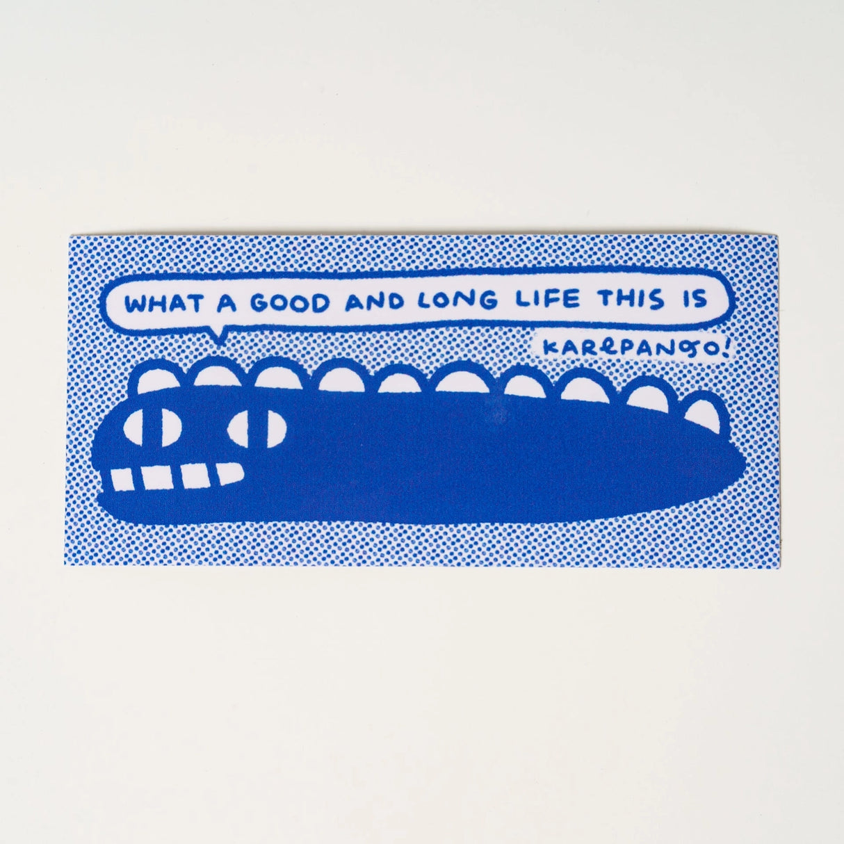 8 classic Karepango stickers, with an average of 100mm dimensions.&nbsp;