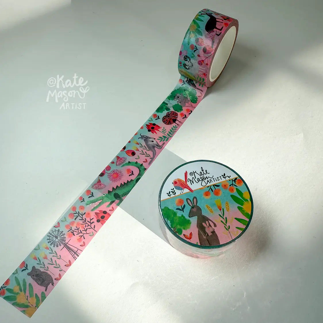Kate Mason Australian Flora &amp; Fauna Washi Tape