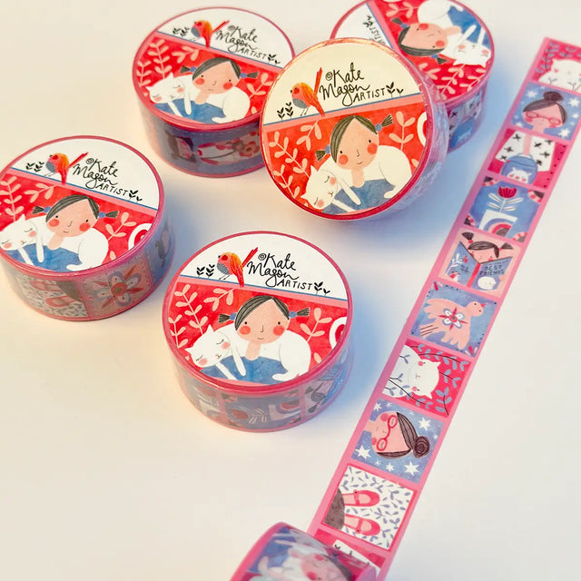 Kate Mason Girl Story Washi Tape