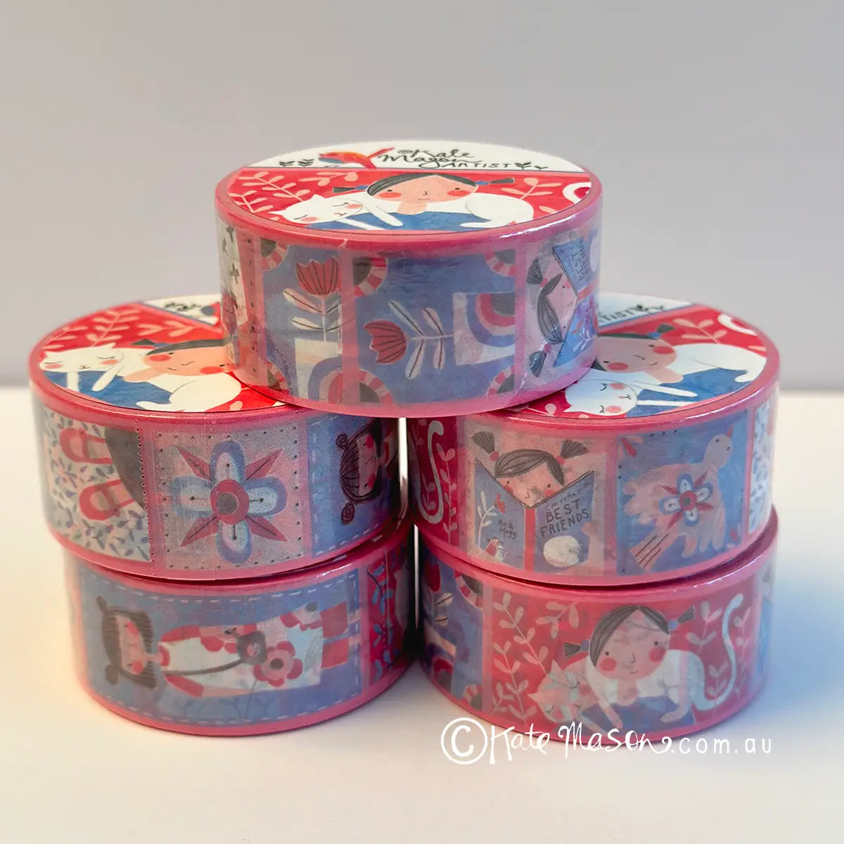 Kate Mason Girl Story Washi Tape