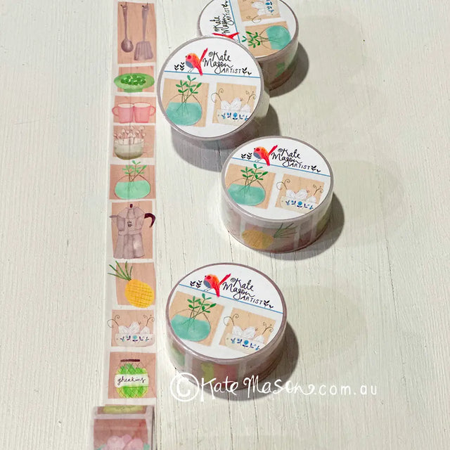 Kate Mason Pantry Food Display Washi Tape