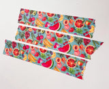 There are so many uses for washi tape! You can use it for scrapbooking, gift wrapping, and even home decor projects :) Add some extra charm to your letter-writing, use it to tack up photos... the possibilities are endless!

Details:

* Traditional washi tape, printed on rice paper
* Each roll is 15mm wide, 10m long, and the pattern reprints every 350mm.
* Semi-transparent&nbsp;