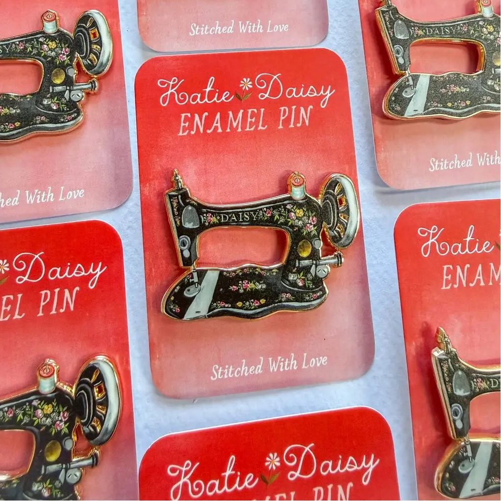 A tiny treasure to pin on your jacket, tote, or favorite old flannel—each one a little love letter to country delights, small joys, and the art of noticing.

Details:
• 1.75” on the longest side
• Gold-plated finish
• Rich, detailed UV printing
• Double pin posts with sturdy metal backings
• Mounted on a backing card


Designed with love in my Oregon studio. Manufactured in China.
Collect them all or gift one to a kindred spirit. 🌸