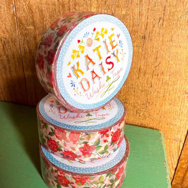 Katie Daisy Rose Washi Tape