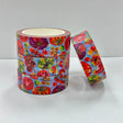 Katie Daisy Washi Tape - Tomatoes

There are so many uses for washi tape! You can use it for scrapbooking, gift wrapping, and even home decor projects :) Add some extra charm to your letter-writing, use it to tack up photos... the possibilities are endless!

Include 1 roll of washi
Traditional washi tape, printed on rice paper
Each roll is 15mm wide, 10m long, and the pattern reprints every 350mm.
Semi-transparent&nbsp;