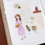 Kawaii Girls Sticker Sheet A5