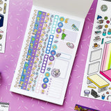 Say hello to your new BFF: the Kawaii Planner Sticker Pad! Packed with over 1900 ridiculously cute stickers (think stars, cakes, and little alien pals), this pad is your go-to for making your planner, bullet journal, or to-do list way more fun. Warning: productivity may skyrocket due to extreme cuteness.
