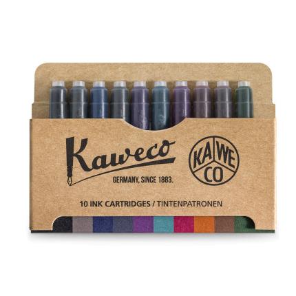 Kaweco 10-Pack Ink Cartridge Assorted Colors