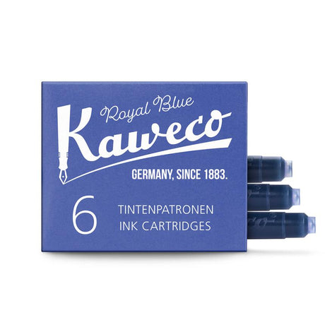 Kaweco Ink Cartridges Royal Blue 6-Pack
