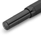 Kaweco CLASSIC SPORT Rollerball - Black

All black everything - our rollerball in black cuts a fine figure with everything. Elegant and classic, the colour can be combined with various notebooks, papers and other accessories.

The Kaweco Sport has been around since 1911. The rollerball for the bag has a size of only 10.5 cm when closed and grows to a normal size of 13 cm with the cap on.

The invention of the rollerball enables particularly easy and gliding writing. The gel flows uninterruptedly over the ce