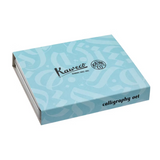 Kaweco Calligraphy Set - Mint

The timeless model of the Sport series in the large calligraphy set

The Calligraphy Sport Set includes a Kaweco Sport Fountain Pen in the color Mint, four front parts with different calligraphy nib sizes (1.1 mm, 1.5 mm, 1.9 mm and 2.3 mm), three protective caps for the interchangeable front parts, and two packs of Kaweco ink cartridges in the color Pearl Black.

In 1911, something special was created with the Kaweco Sport. The pocket fountain pen has a size of only 10.5 cm w