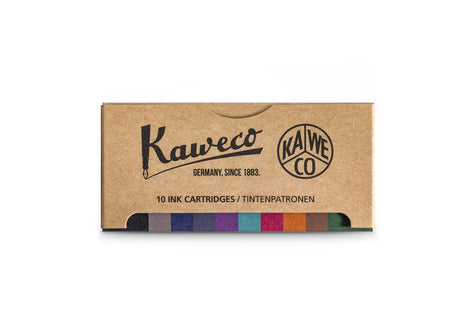 Kaweco 10-Pack Ink Cartridge Assorted Colors