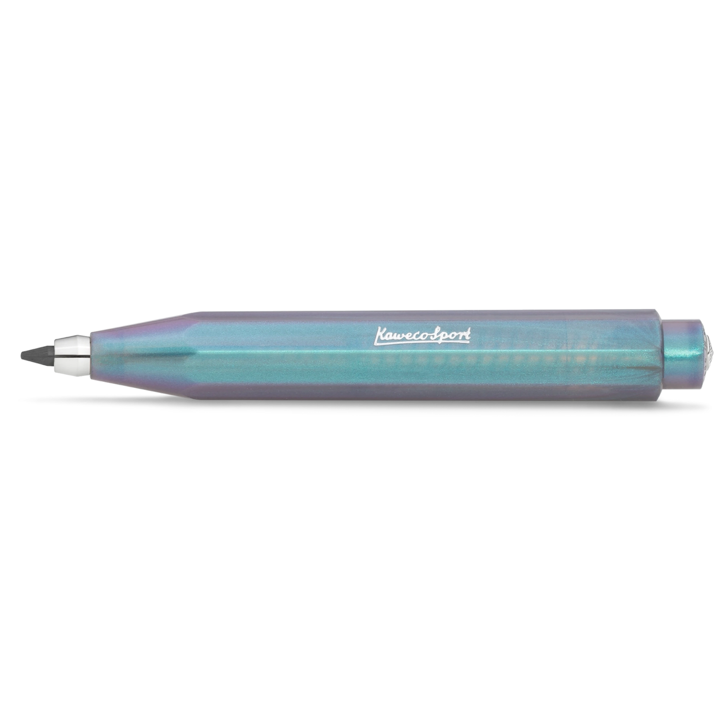 Mysterious as the moon

Houston, we have a new series: the new LUNAR SPORT takes its first steps into the Kaweco standard range. Now the series sparkles again in two more magical nuances: While our Shadow Blue is reminiscent of mysterious galaxy nebulae in the space depths, the Light Blue shines with its more subtle and gentle properties, like forget-me-nots in full bloom.

Both are imbued with an intriguing, iridescent color change that makes the blue and purple hues dance on the surface of the pencil, dep