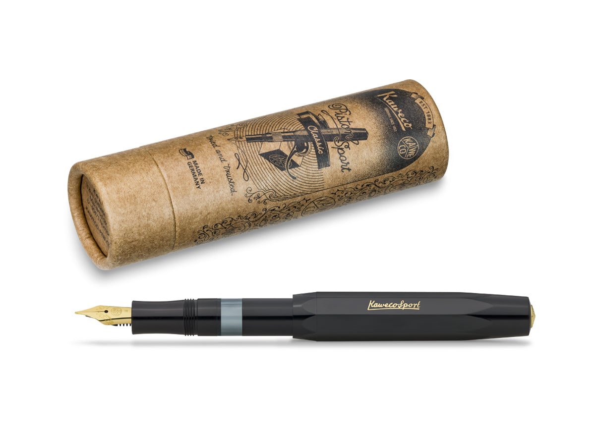 Kaweco PISTON SPORT CLASSIC Black/Gold