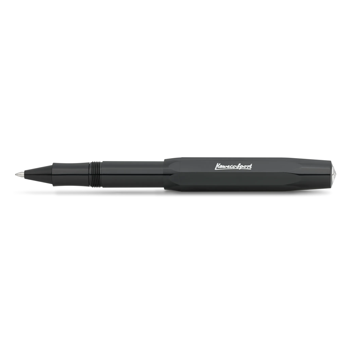 Kaweco SKYLINE SPORT Rollerball - Black

The latest technology, a gel refill and ceramic ball combined with timeless design made of high-quality plastic in fresh colours.

All black everything - our rollerball pen in black performs brilliantly in any situation. The colour can be combined elegantly and classically with various notebooks, papers and other accessories.

The Kaweco Sport has been around since 1911. The rollerball for the bag has a size of only 10.5 cm when closed and grows to a normal size of 1