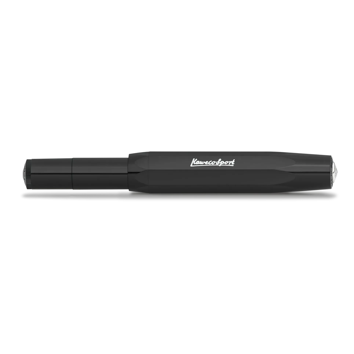 Kaweco SKYLINE SPORT Rollerball - Black

The latest technology, a gel refill and ceramic ball combined with timeless design made of high-quality plastic in fresh colours.

All black everything - our rollerball pen in black performs brilliantly in any situation. The colour can be combined elegantly and classically with various notebooks, papers and other accessories.

The Kaweco Sport has been around since 1911. The rollerball for the bag has a size of only 10.5 cm when closed and grows to a normal size of 1