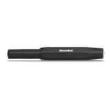 Kaweco SKYLINE SPORT Rollerball - Black

The latest technology, a gel refill and ceramic ball combined with timeless design made of high-quality plastic in fresh colours.

All black everything - our rollerball pen in black performs brilliantly in any situation. The colour can be combined elegantly and classically with various notebooks, papers and other accessories.

The Kaweco Sport has been around since 1911. The rollerball for the bag has a size of only 10.5 cm when closed and grows to a normal size of 1