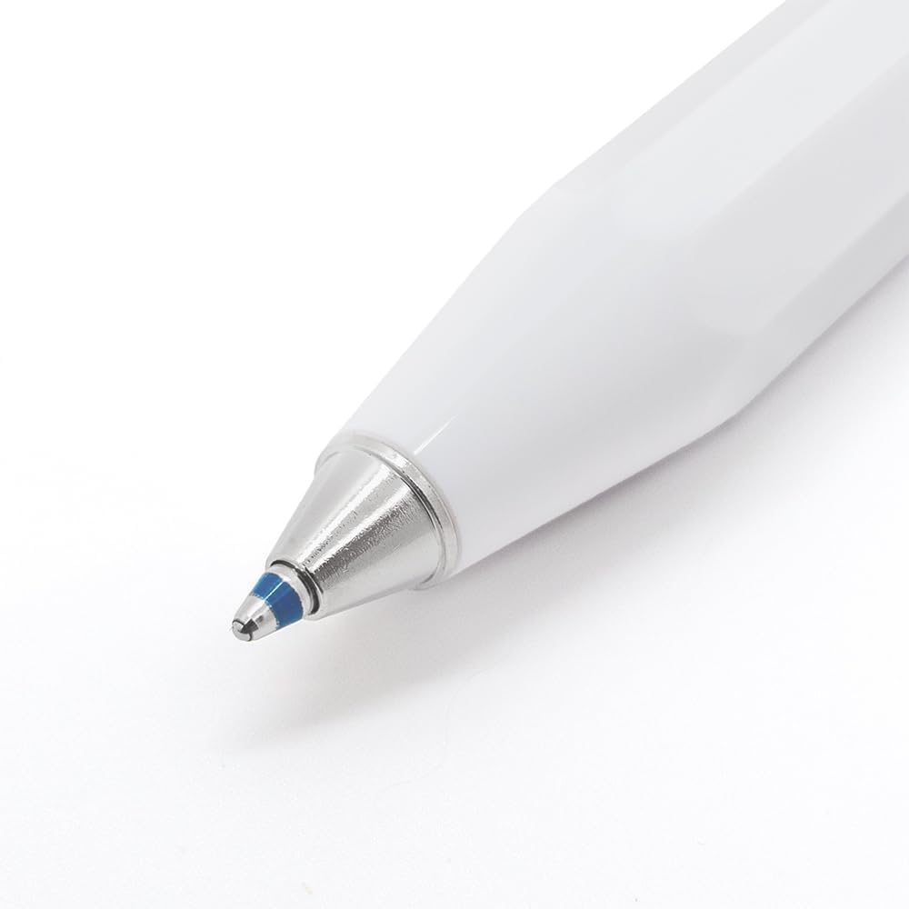 Limited edition collaboration — exclusive relaunch of the discontinued Skyline White for Kuromi!

Our timeless pocket ballpoint pen made of high-quality plastic in fresh colors.



For those who like minimalistic designs, there is the Kaweco Classic Sport ballpoint pen in white. Elegant and classic, the color can be combined with various notebooks, papers and other accessories.