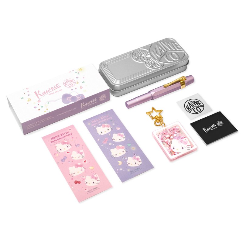 Kaweco x Hello Kitty AL Sport Fountain Pen - 50th Anniversary Lilac- Limited Edition