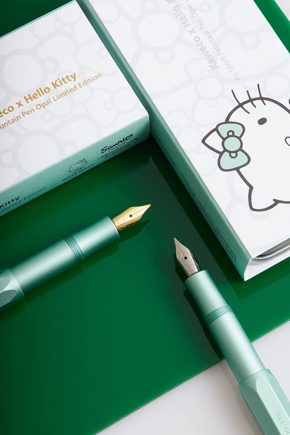 Kaweco HELLOKITTY 万年筆 オパールゴールドエディション 細字ペン先