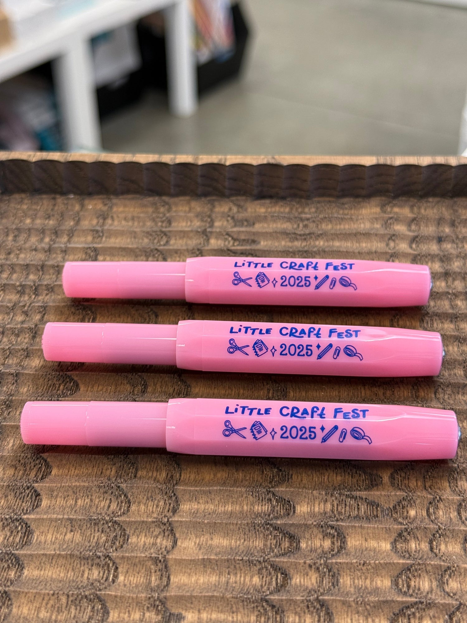 Kaweco x Little Craft Fest Frosted Fountain Pen Blush Pitaya