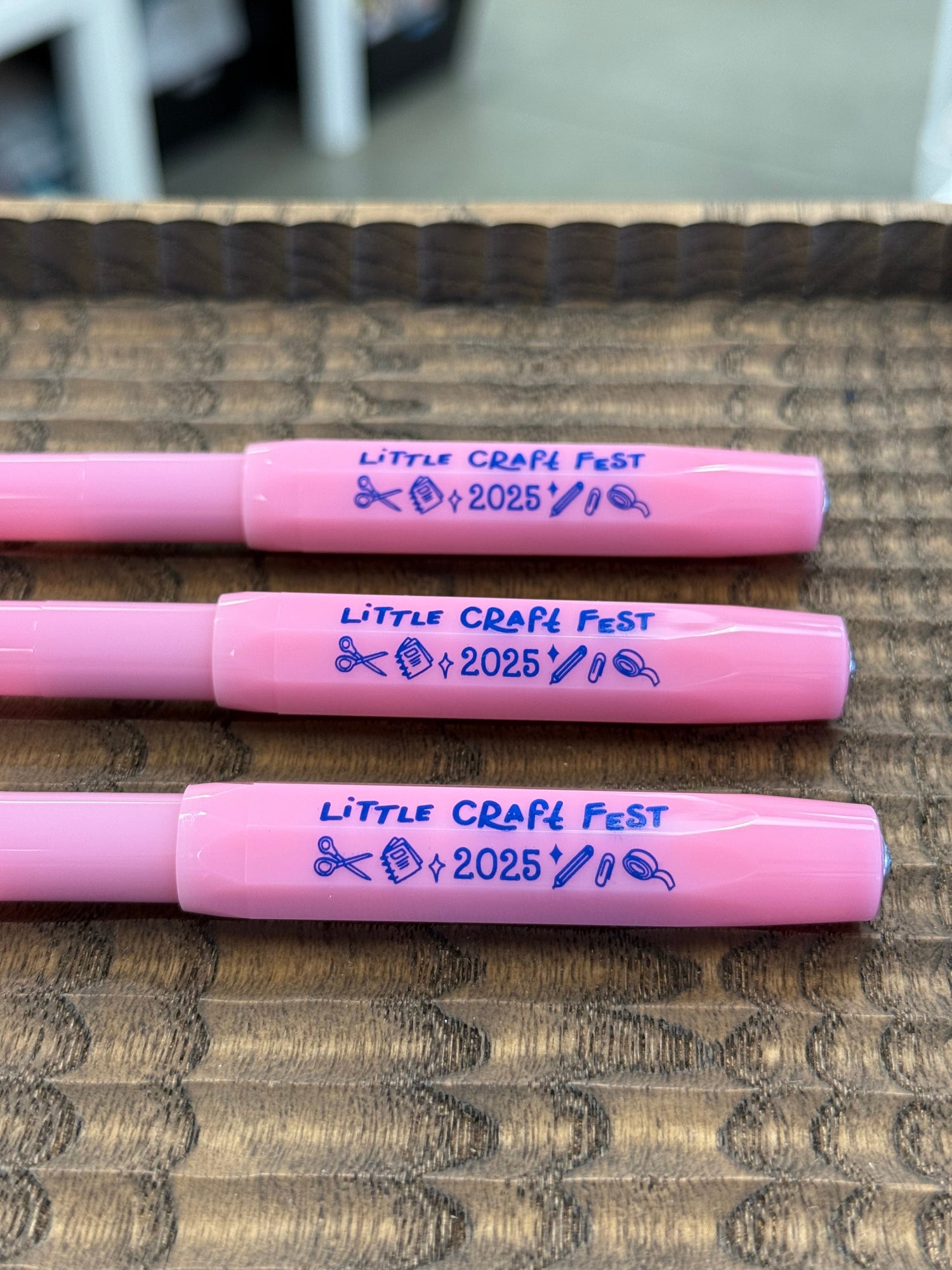 Kaweco x Little Craft Fest Frosted Fountain Pen Blush Pitaya
