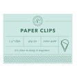 Bring some shine to your organization with the Keep It Together Paper Clips – Blue. This pack includes 50 gold 1.4” clips housed in a bold red grid box that’s as stylish as it is practical. Whether you’re sorting paperwork, marking pages, or bundling ideas, these classic clips are here to keep it all together—literally. A clever message on the packaging adds a bit of fun to your desk setup. Perfect for students, teachers, and office organizers alike. A great little gift or desk upgrade for anyone who apprec