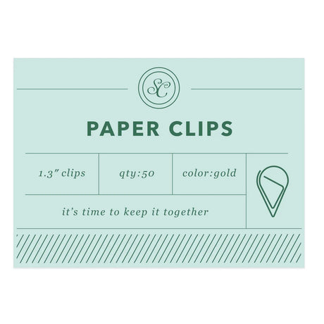 Bring some shine to your organization with the Keep It Together Paper Clips – Blue. This pack includes 50 gold 1.4” clips housed in a bold red grid box that’s as stylish as it is practical. Whether you’re sorting paperwork, marking pages, or bundling ideas, these classic clips are here to keep it all together—literally. A clever message on the packaging adds a bit of fun to your desk setup. Perfect for students, teachers, and office organizers alike. A great little gift or desk upgrade for anyone who apprec