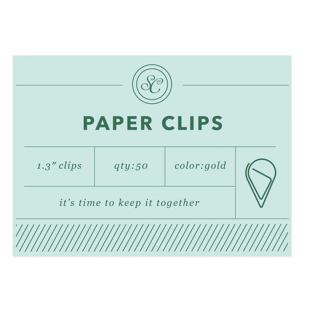 Bring some shine to your organization with the Keep It Together Paper Clips – Blue. This pack includes 50 gold 1.4” clips housed in a bold red grid box that’s as stylish as it is practical. Whether you’re sorting paperwork, marking pages, or bundling ideas, these classic clips are here to keep it all together—literally. A clever message on the packaging adds a bit of fun to your desk setup. Perfect for students, teachers, and office organizers alike. A great little gift or desk upgrade for anyone who apprec