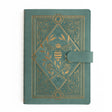 The Keeper of the Bees in Soft Teal Everyday Deluxe System is a beautifully flexible notebook crafted for your evolving creativity. Designed with a refillable format, and a soft vegan leather cover, it’s both eco-conscious and endlessly inspiring.