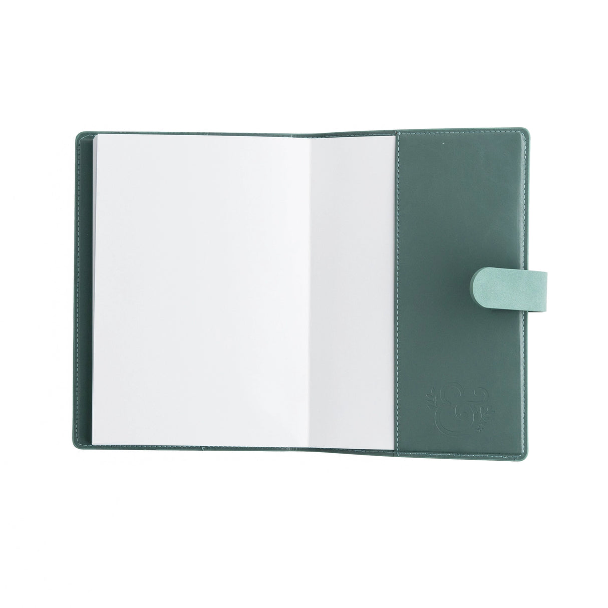 The Keeper of the Bees in Soft Teal Everyday Deluxe System is a beautifully flexible notebook crafted for your evolving creativity. Designed with a refillable format, and a soft vegan leather cover, it’s both eco-conscious and endlessly inspiring.
