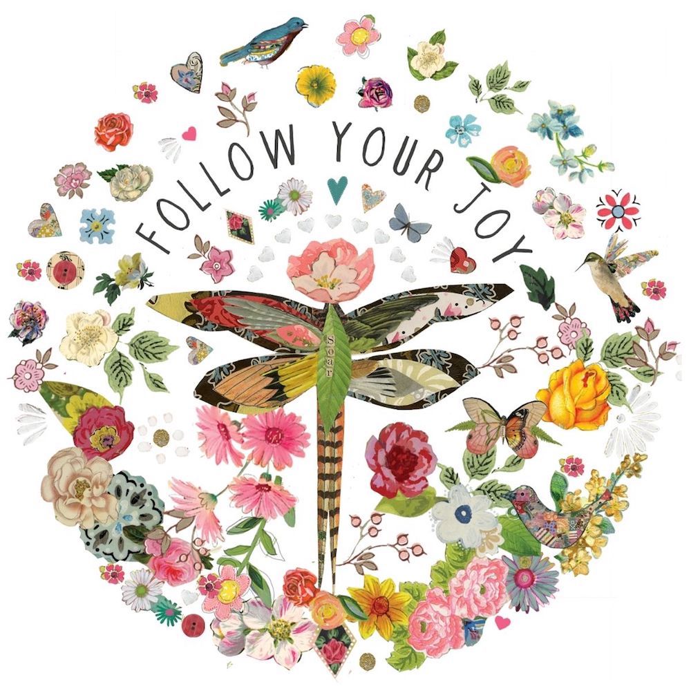 Kelly Rae Roberts Follow Your Joy Vinyl Sticker