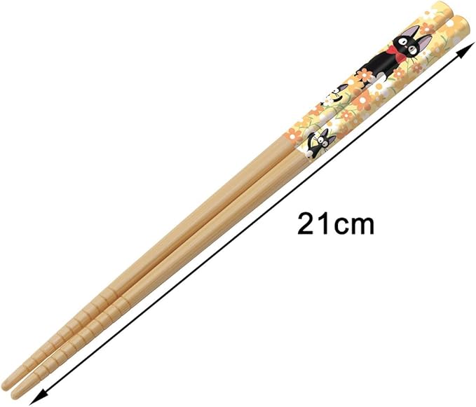 Kiki's Delivery Service Jiji Flowers Bamboo Chopsticks