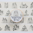 Kingdom of Threads - Fantasy Castles & Towers Washi Tape - Mapmaker Series
