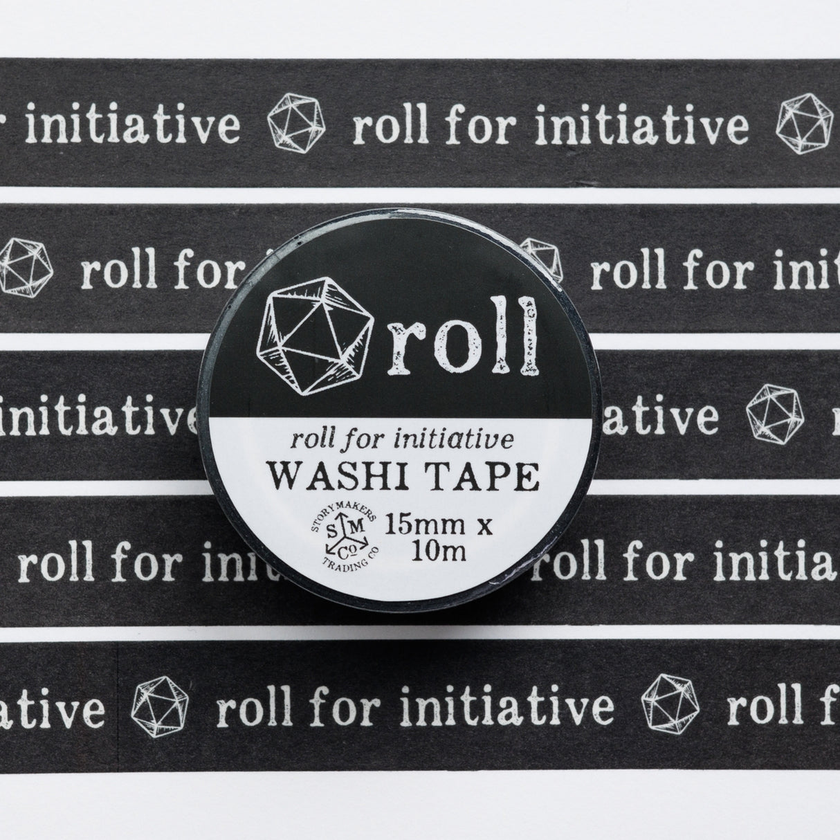 Kingdom of Threads - Roll For Initiative Washi Tape