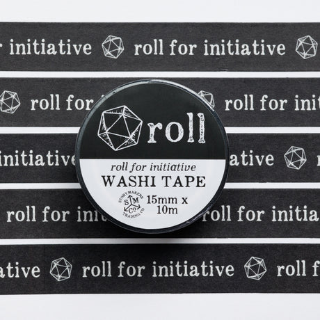 Kingdom of Threads - Roll For Initiative Washi Tape