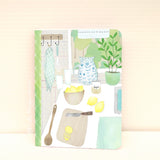 Kitchen Scene Pantry Display Notebook A6