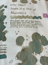 Kitty Inkpot - Snake in a Year of Abundance Ink 蛇和岁稔