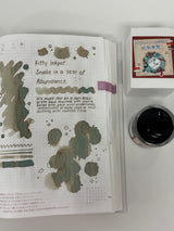 Kitty Inkpot - Snake in a Year of Abundance Ink Year of the Snake Close Up